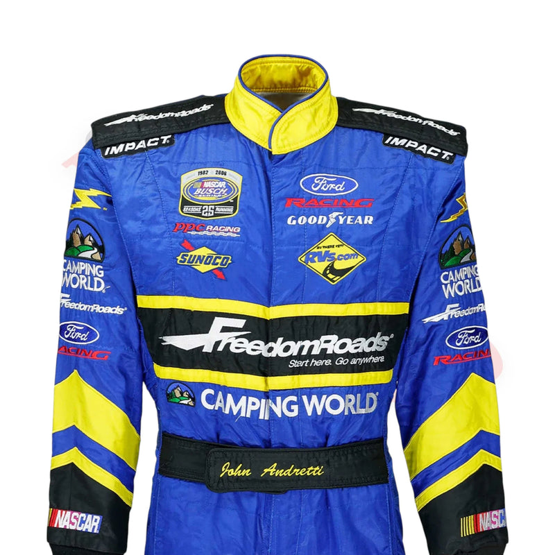 2006 John Andretti Ppc Racing NASCAR Printed Race Suit