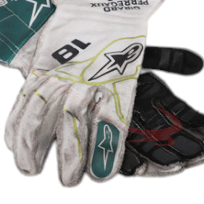 2022 Lance Stroll Aston Martin Race F1 Gloves