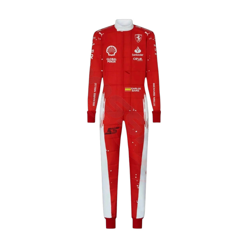 2023 Carlos Sainz las vegas GP special edition Ferrari F1 Race Suit