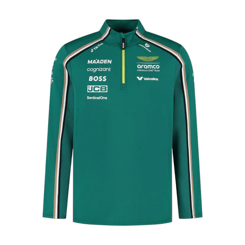 2025 Aston Martin F1 Team 1/4 Zip Sweater