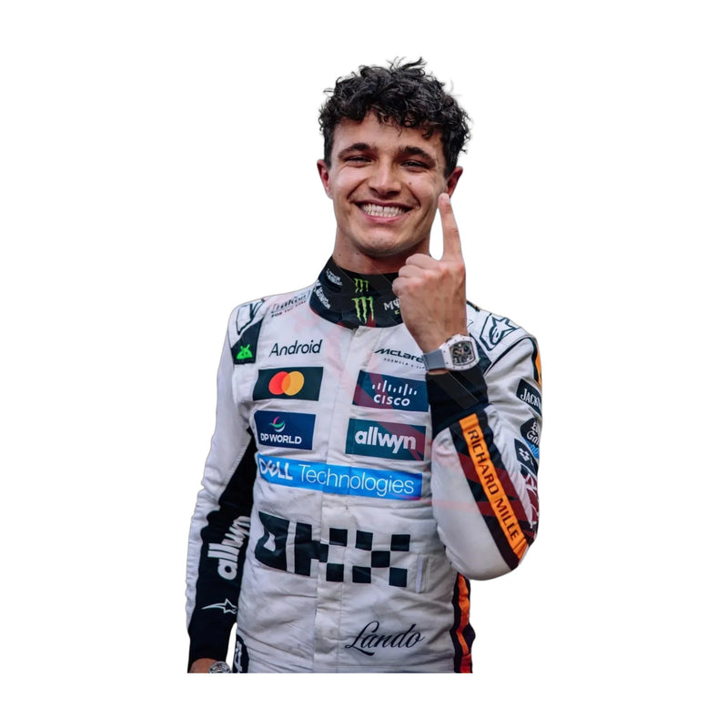 2025 Lando Norris Mclaren Monaco GP Race Suit