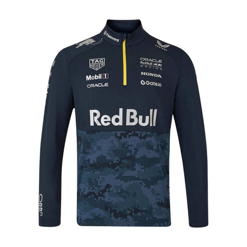 2025 Red Bull Racing F1 Team Hypebeast Half Zip Sweatshirt Replica