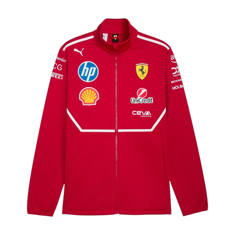 2025 Scuderia Ferrari Team Softshell Jacket