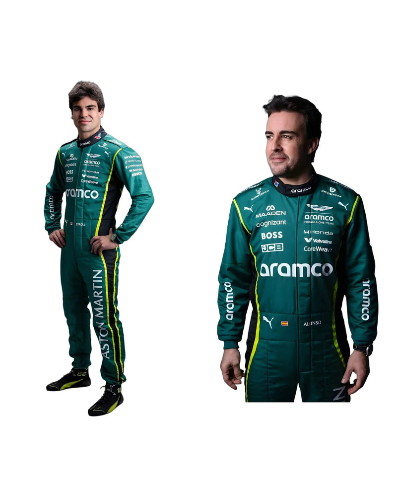 NEW 2026 Aston Martin F1 Team Race Suit Replica – Lance Stroll and Fernando Alonso editions