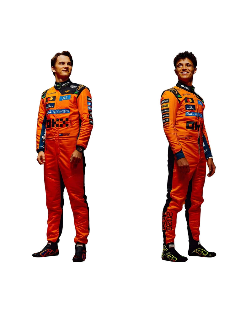 NEW 2026 McLaren F1 Team Race Suit Replica – Oscar Piastri and Lando Norris editions