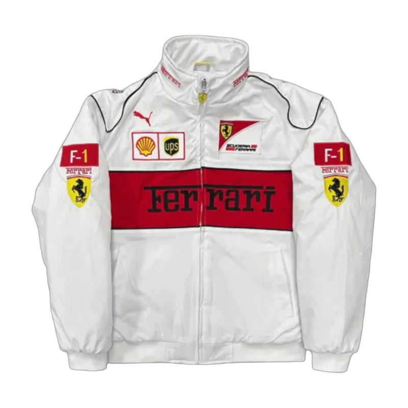Scuderia Ferrari Vintage Jacket | White