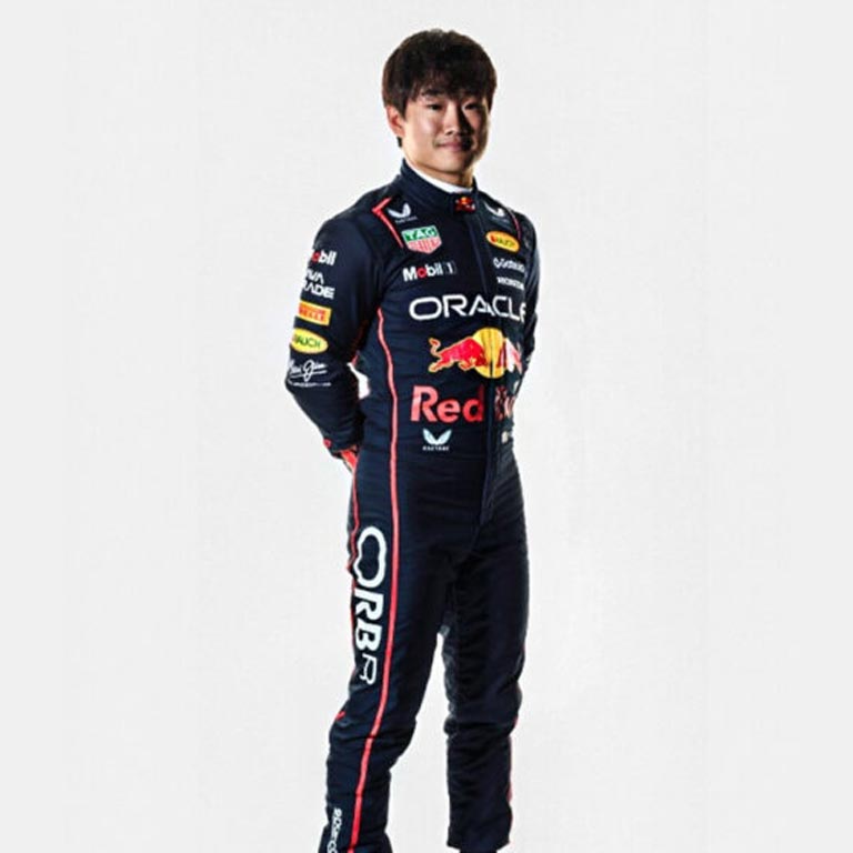2025 Yuki Tsunoda Red Bull Singapore  GP F1 Race Suit
