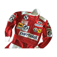 1976 Niki Lauda Embroidered patches F1 Race Suit
