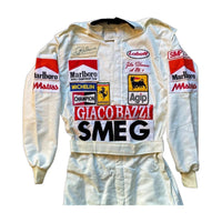 1980 Gilles Villeneuve SMEG Embroidered patches F1 Race Suit