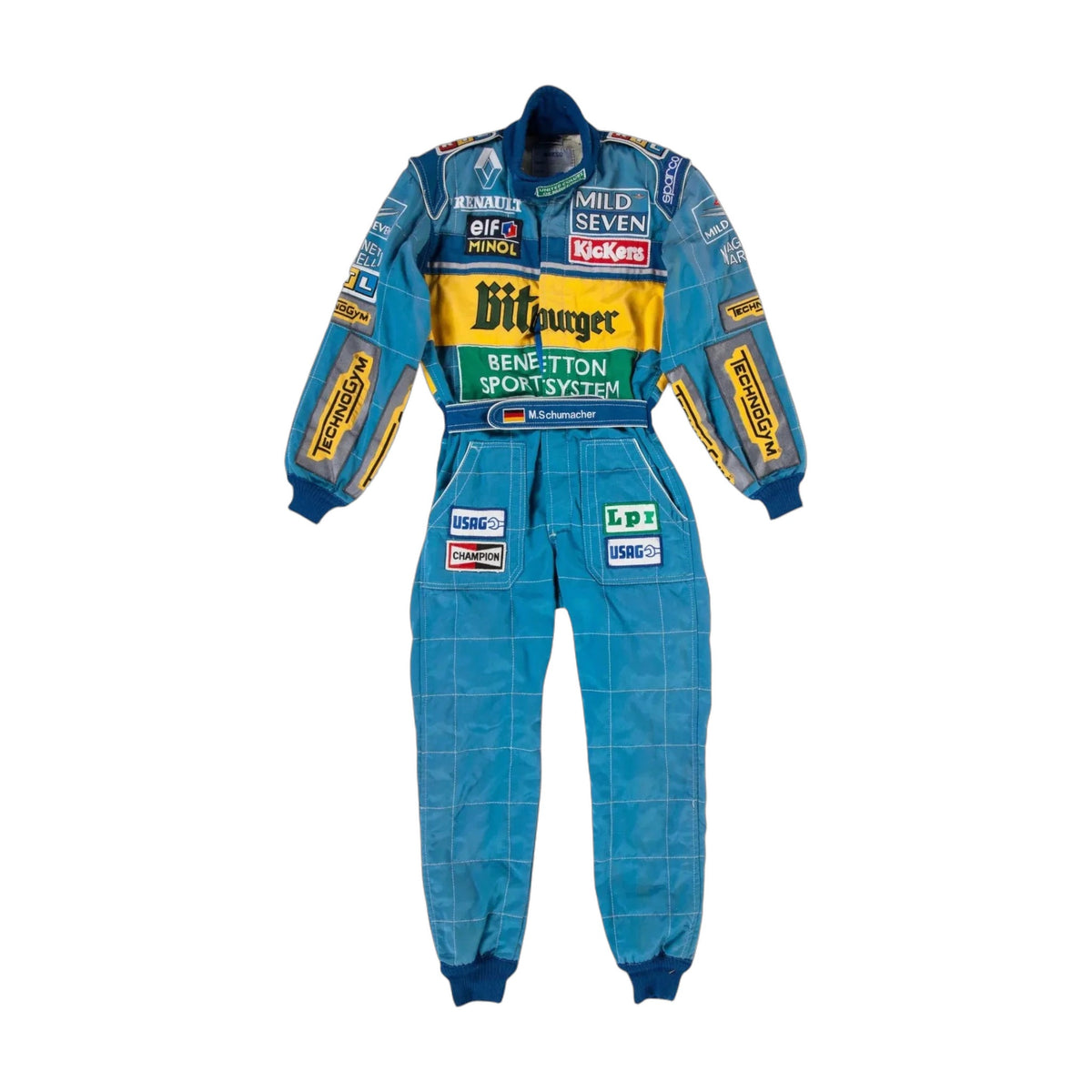 1995 Michael Schumacher Embroidered patches F1 Race Suit