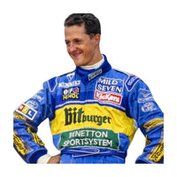1995 Michael Schumacher Embroidered patches F1 Race Suit