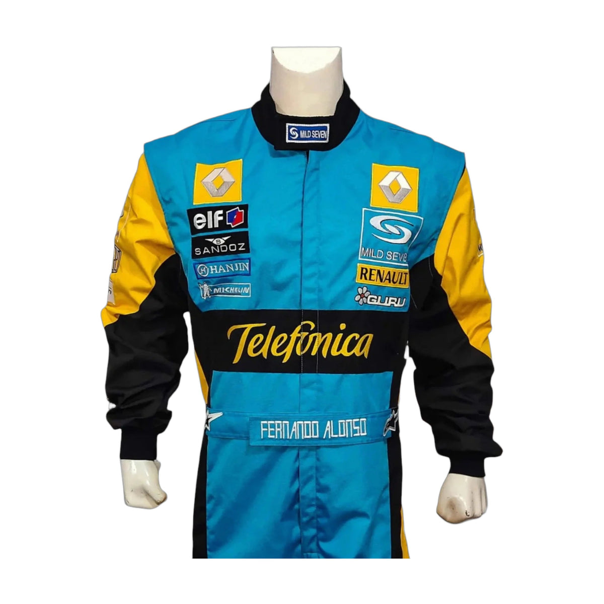 2006 Fernando Alonso Embroidered patches F1 Race Suit