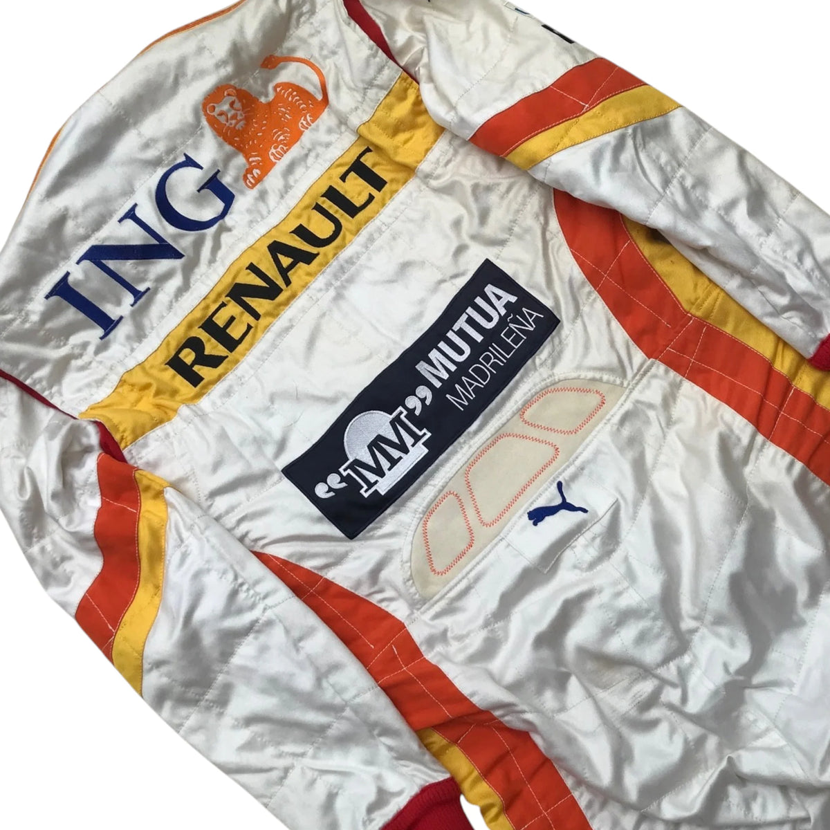 2009 Fernando Alonso Embroidered patches F1 Race Suit