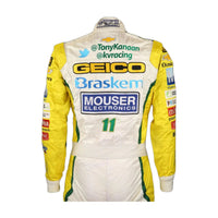 2012 Tony Kanaan KV Racing Technology IndyCar printed Race Suit