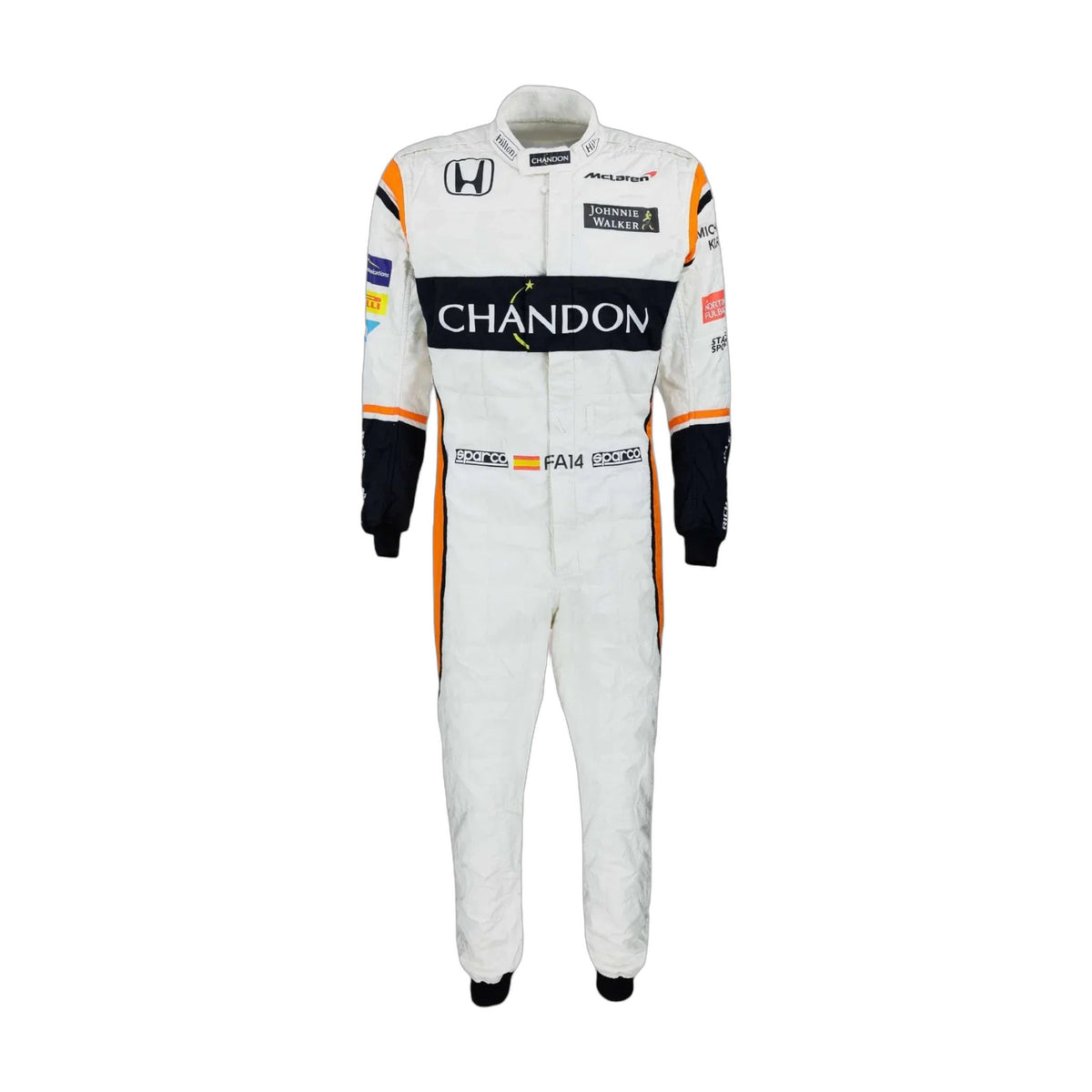 2017 Fernando Alonso Mclaren Spanish GP F1 Printed Race Suit