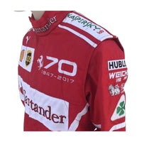 2017 Sebastian Vettel Embroidered F1 Race Suit