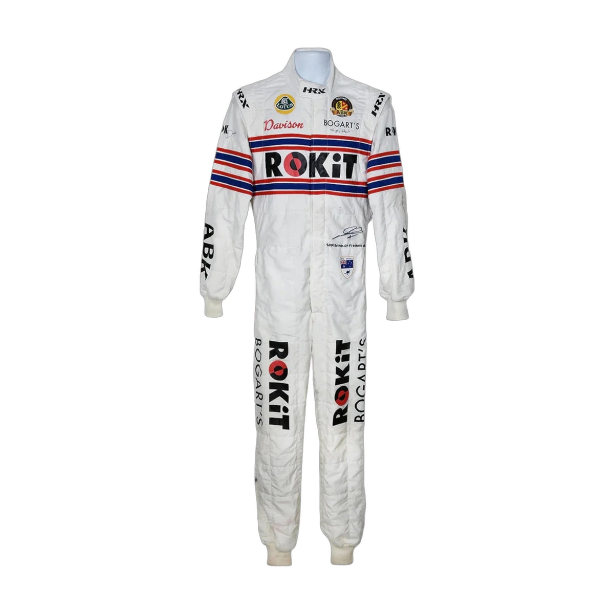 2019 James Davison Lotus Masters F1 Printed Race Suit