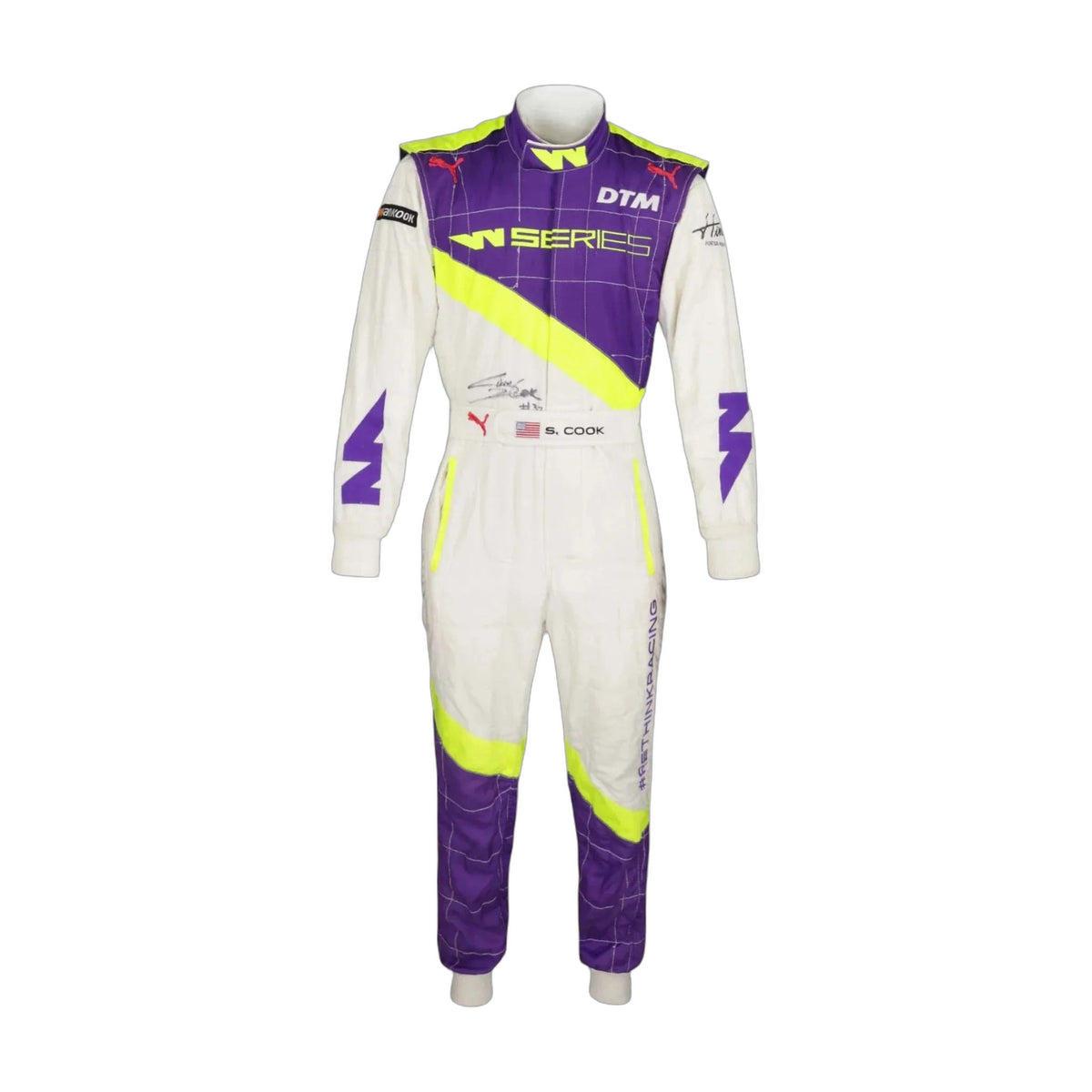 2019 Sabre Cook W Series IndyCar Printed Race Suit