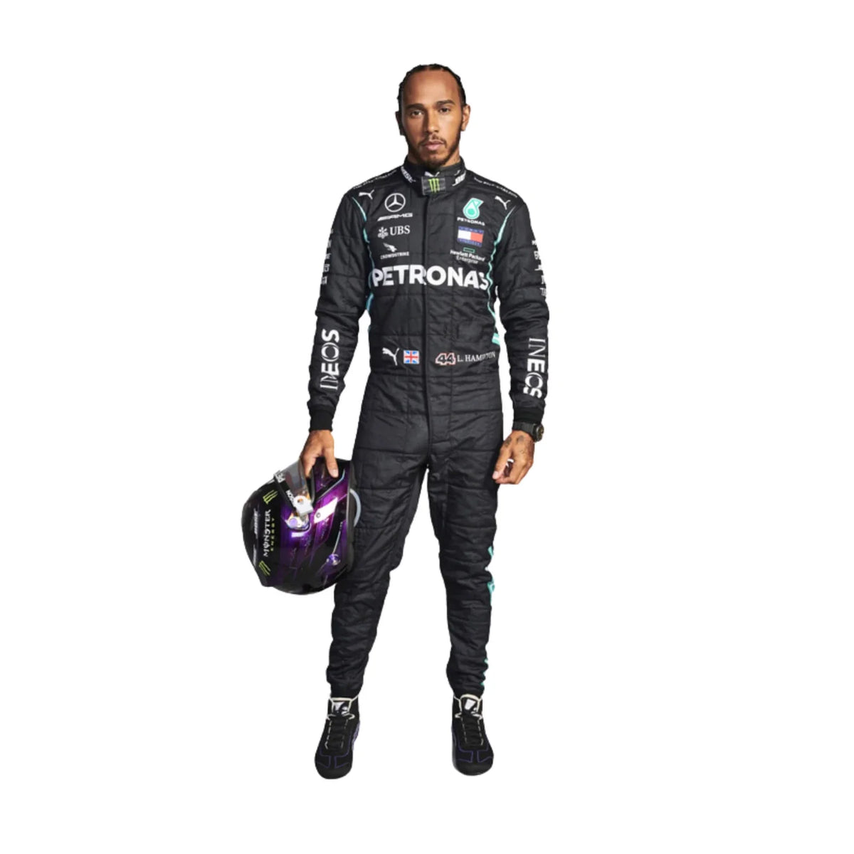 2021 Lewis Hamilton Mercedes F1 Race Suit