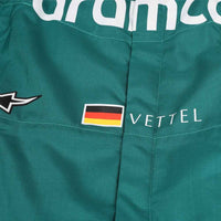 2022 Sebastian Vettel Aston Martin F1 Race (detail)