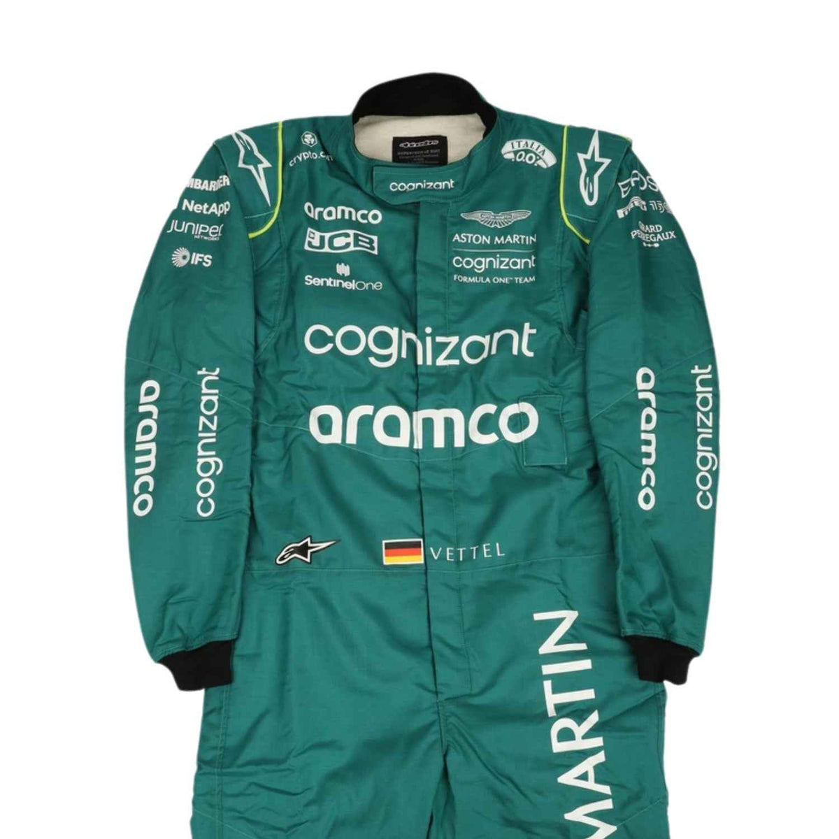 2022 Sebastian Vettel Aston Martin F1 Race (front)