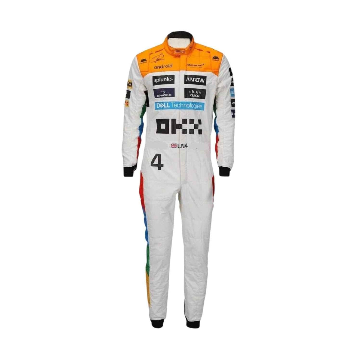 2023 Lando Norris Silverstone Race suit (front)