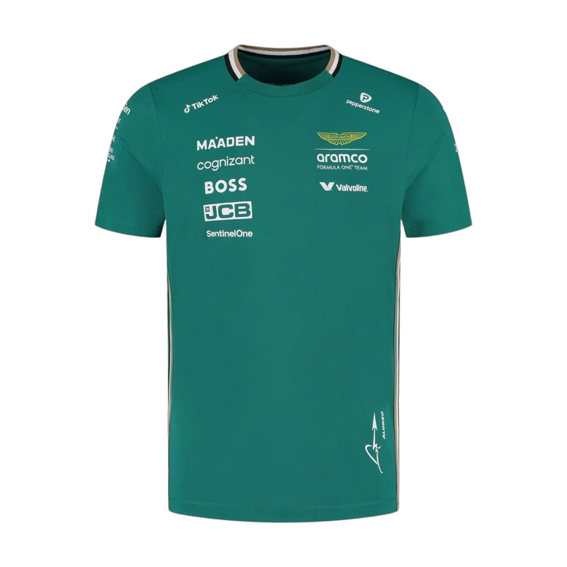 2025 Fernando Alonso Aston Martin F1 T-shirt