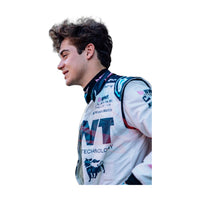 2025 Franco Colapinto Spanish GP celebrate 70 years Race Suit