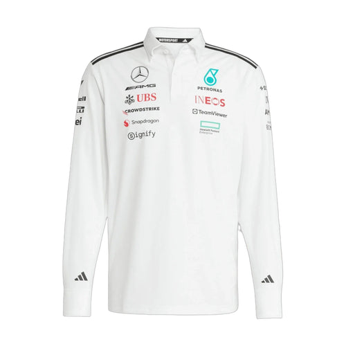 2025 Mercedes-AMG Petronas F1 Team Long Sleeve Polo