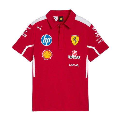 2025 Scuderia Ferrari F1 Team Polo