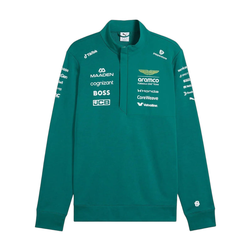 2026 Aston Martin F1 Team Half Zip Sweater