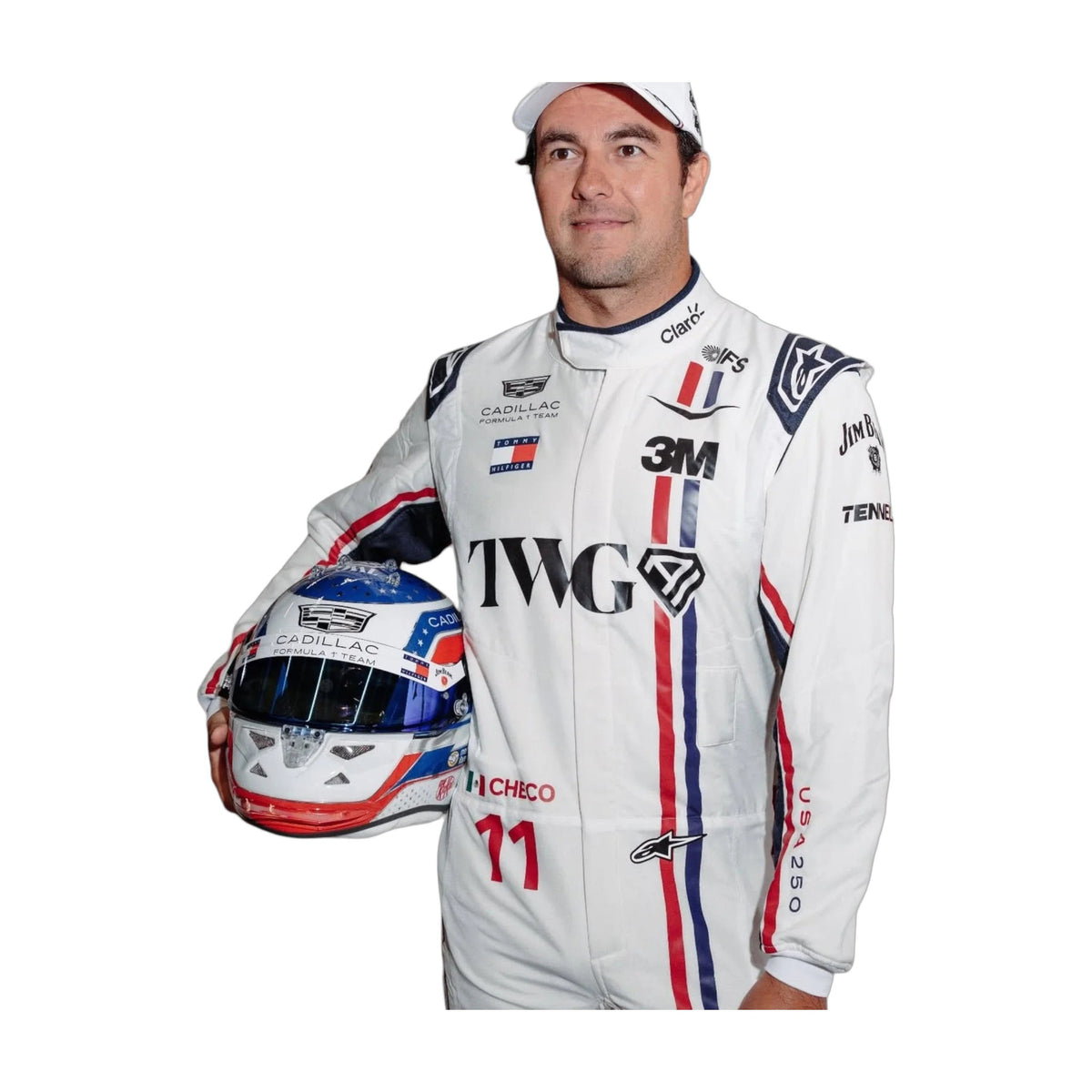 2026 Sergio Perez Cadillac British GP F1 Team Race Suit