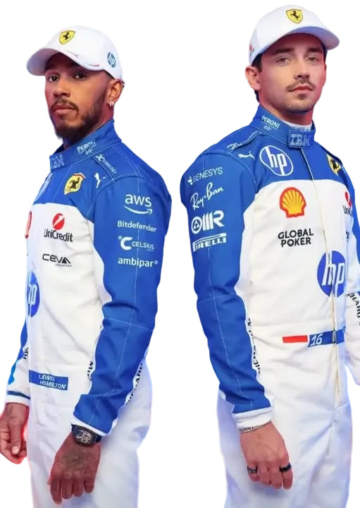 2025 Charles Leclerc Scuderia Ferrari F1 Miami GP Race Suit