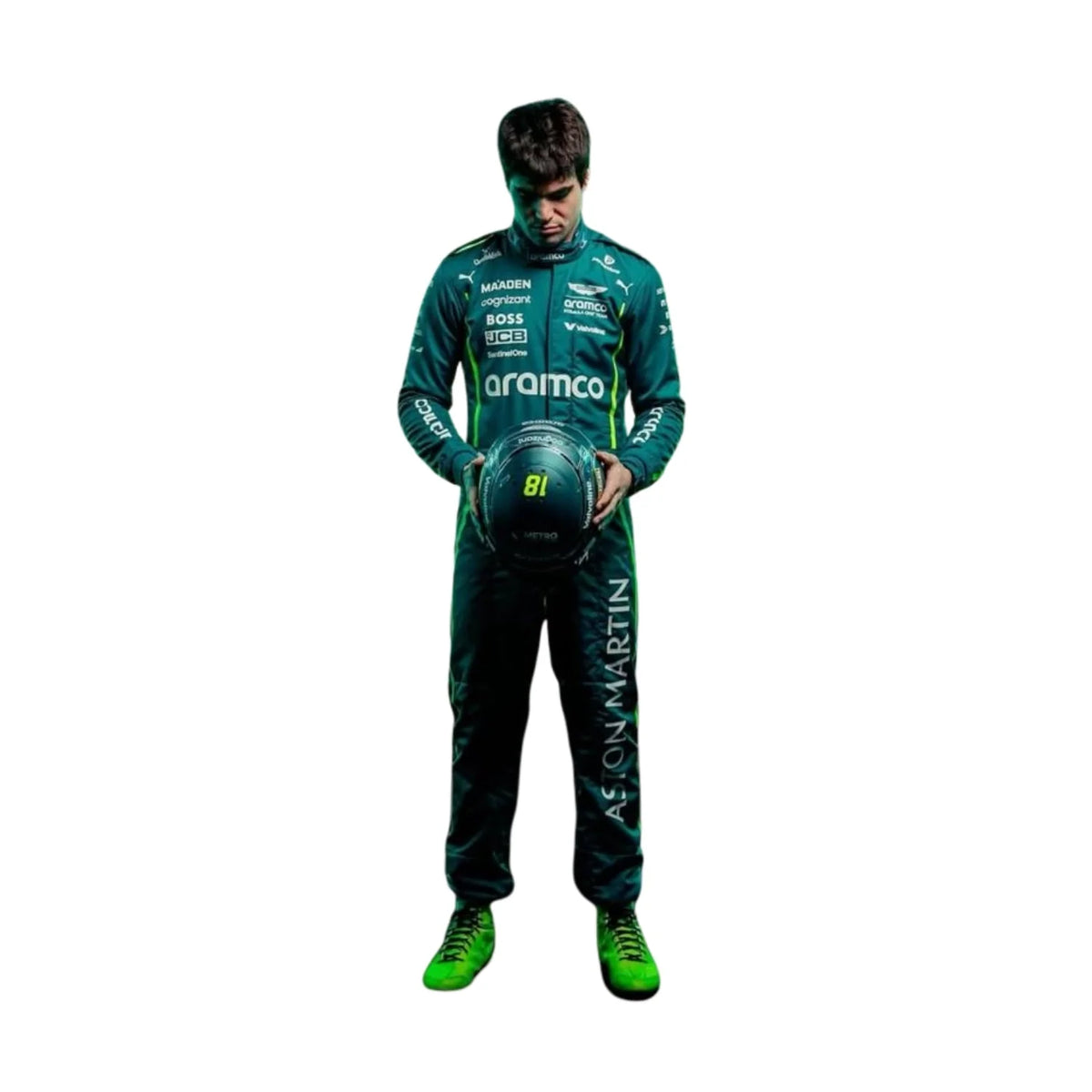 2025 Lance Stroll Aston Martin F1 Race Suit