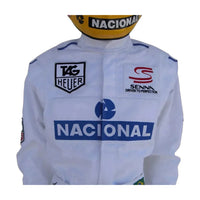 Ayrton Senna 1993 Embroidered patches F1 Race Suit