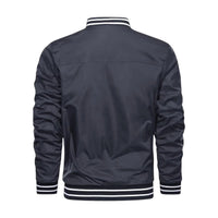 Men's Lightweight Bomber Jacket - Grey