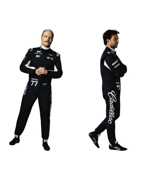 NEW 2026 Cadillac F1 Team Race Suit Replica – Valtteri Bottas and Sergio Perez editions