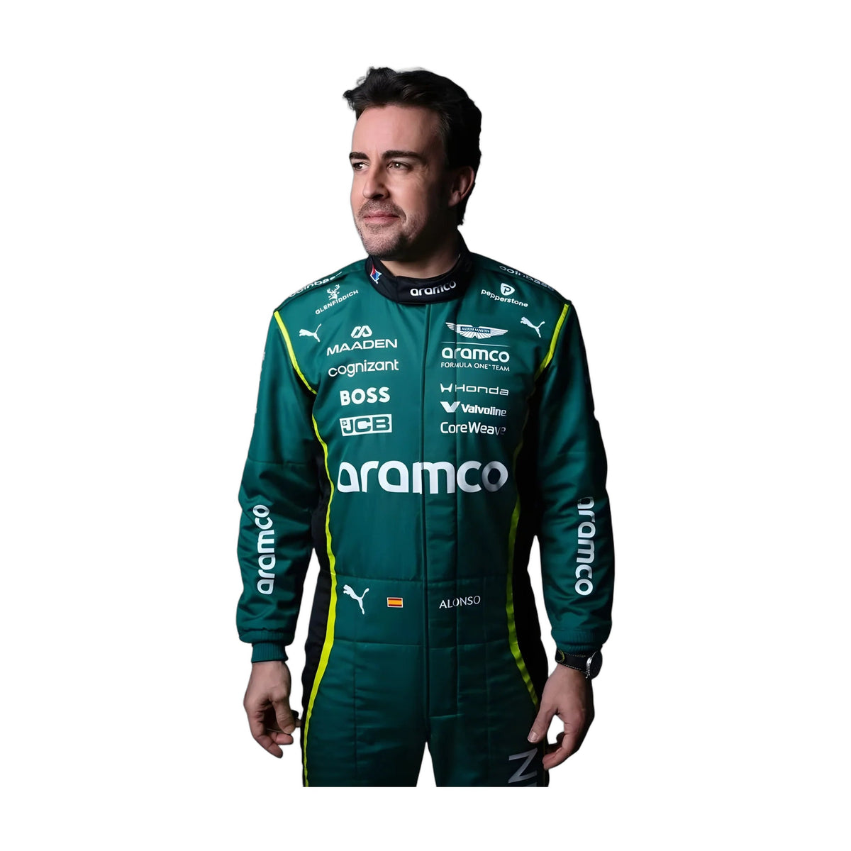 NEW 2026 Fernando Alonso Aston Martin F1 Race Suit Replica