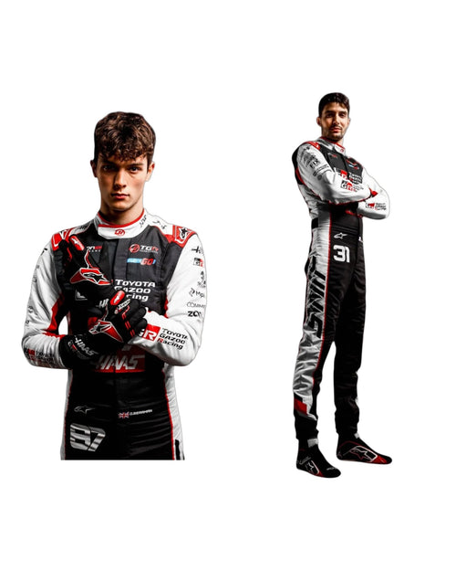 NEW 2026 Haas F1 Team Race Suit Replica – Oliver Bearman and Esteban Ocon editions