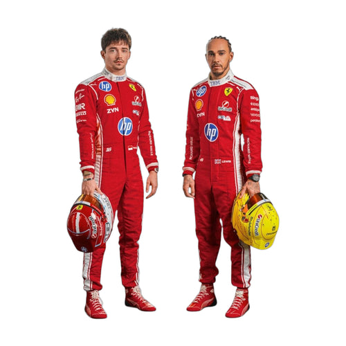 NEW 2026 Scuderia Ferrari HP F1 Team Race Suit Replica