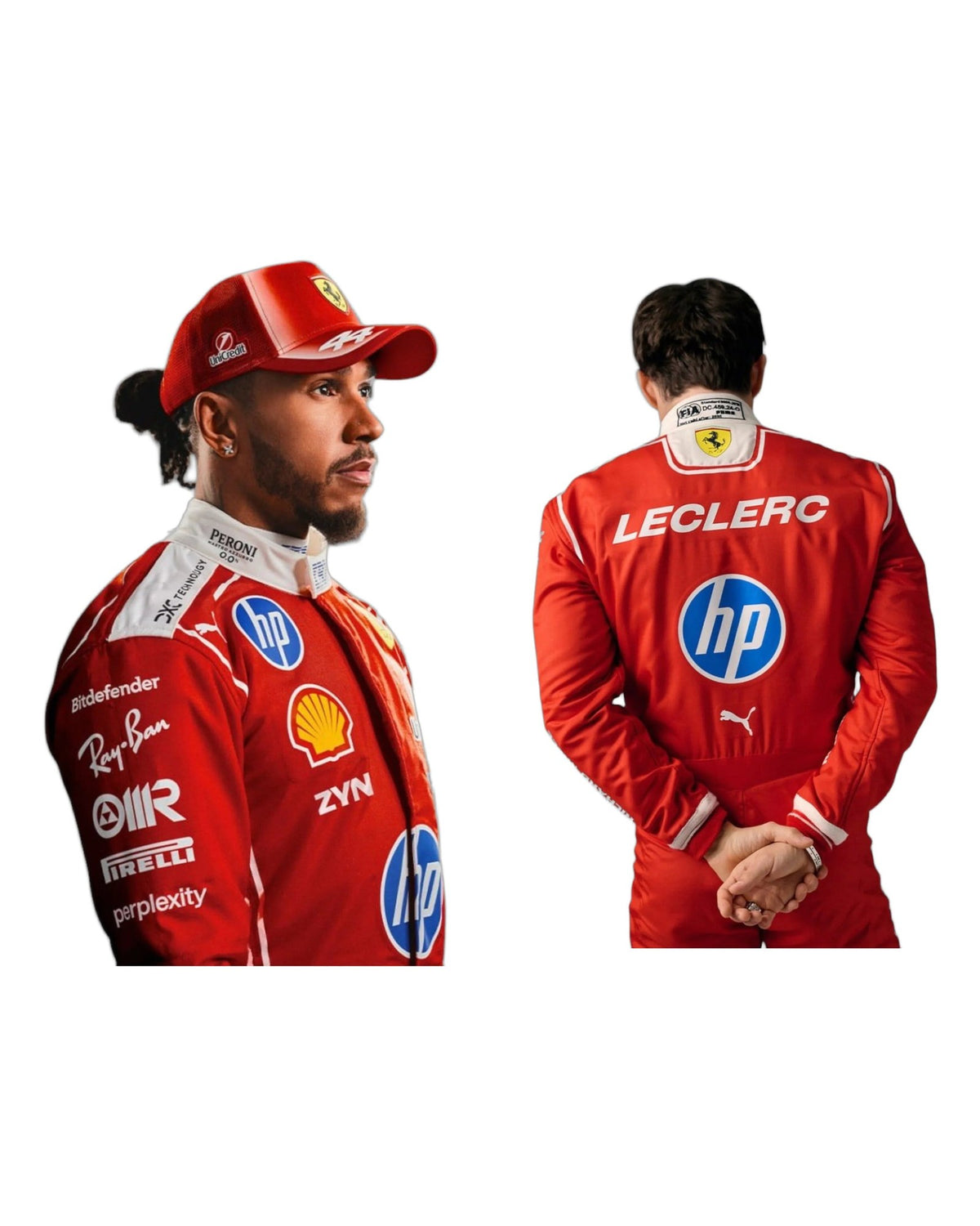 NEW 2026 Scuderia Ferrari HP F1 Team Race Suit Replica