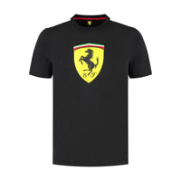 Scuderia Ferrari Shield Logo T Shirt Black