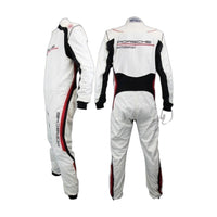 Stand 21 Porsche Evo Printed Motorsport Race Suit White